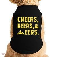 Cheers Beers And Mountaineers West Virginia Doggie Tank thumb 0