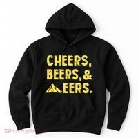 Cheers Beers And Mountaineers West Virginia Hoodie thumb 0