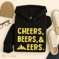 Cheers Beers And Mountaineers West Virginia Hoodie thumb 4