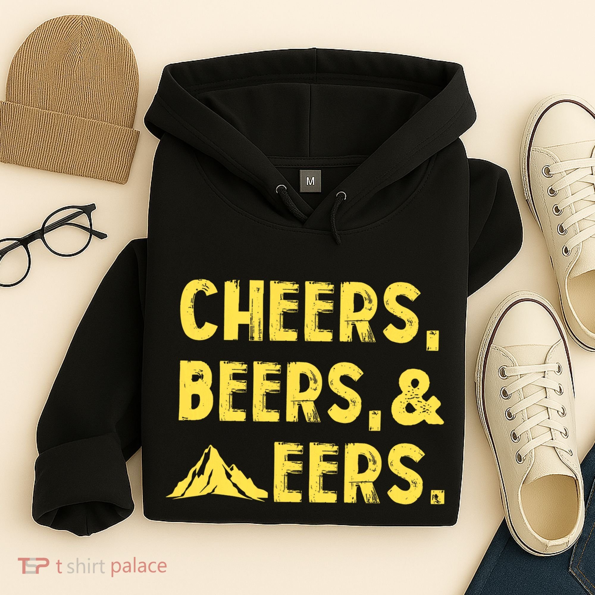 Cheers Beers And Mountaineers West Virginia Hoodie