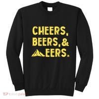 Cheers Beers And Mountaineers West Virginia Sweatshirt thumb 0