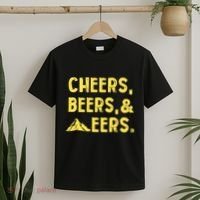 Cheers Beers And Mountaineers West Virginia T-Shirt thumb 2
