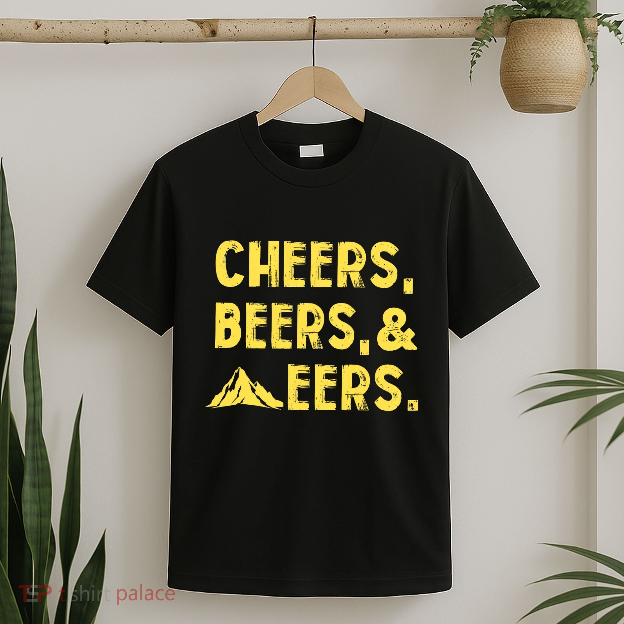 Cheers Beers And Mountaineers West Virginia T-Shirt
