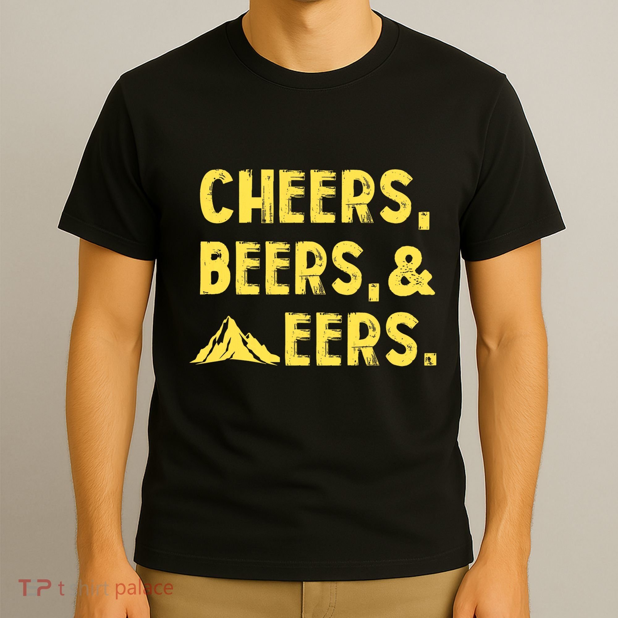 Cheers Beers And Mountaineers West Virginia T-Shirt