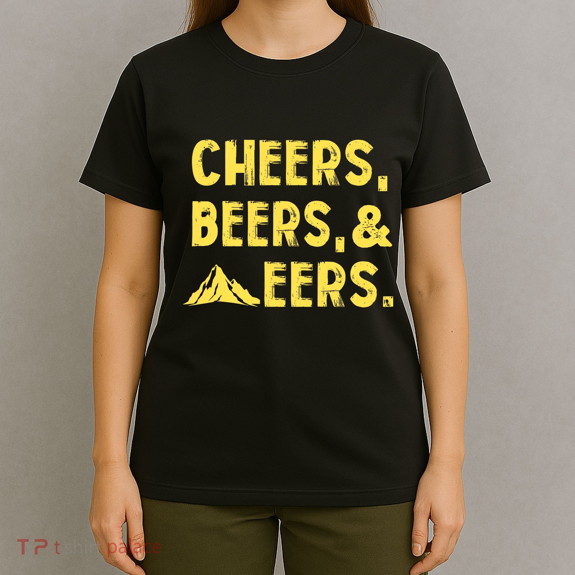 Cheers Beers And Mountaineers West Virginia T-Shirt