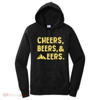 Cheers Beers And Mountaineers West Virginia Women's Hoodie thumb 0