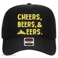 Cheers Beers And Mountaineers West Virginia Hat thumb 0
