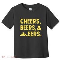 Cheers Beers And Mountaineers West Virginia Toddler T-Shirt thumb 0