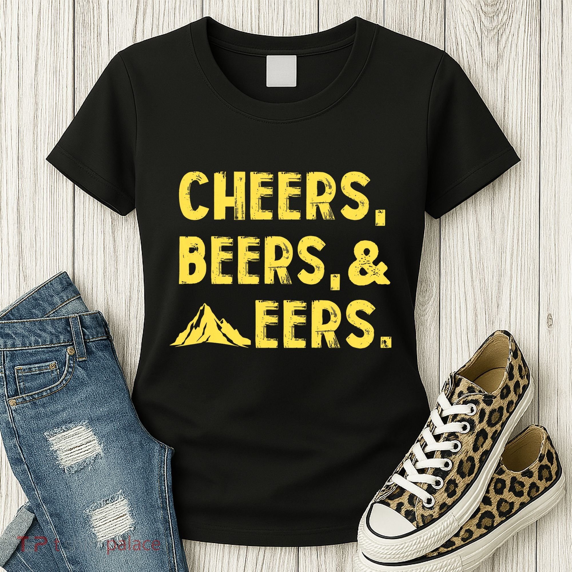 Cheers Beers And Mountaineers West Virginia Women's T-Shirt