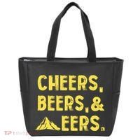 Cheers Beers And Mountaineers West Virginia Tote Bag thumb 0