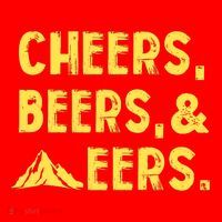 Cheers Beers And Mountaineers West Virginia Santa Hat thumb 1