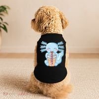 Cute Blue Axolotl Bubble Tea Kawaii Axolotls Doggie Tank thumb 2