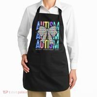 Cute Bow Autism Accept Understand Love Autism Awareness Apron thumb 2
