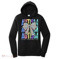 Cute Bow Autism Accept Understand Love Autism Awareness Women's Hoodie thumb 0