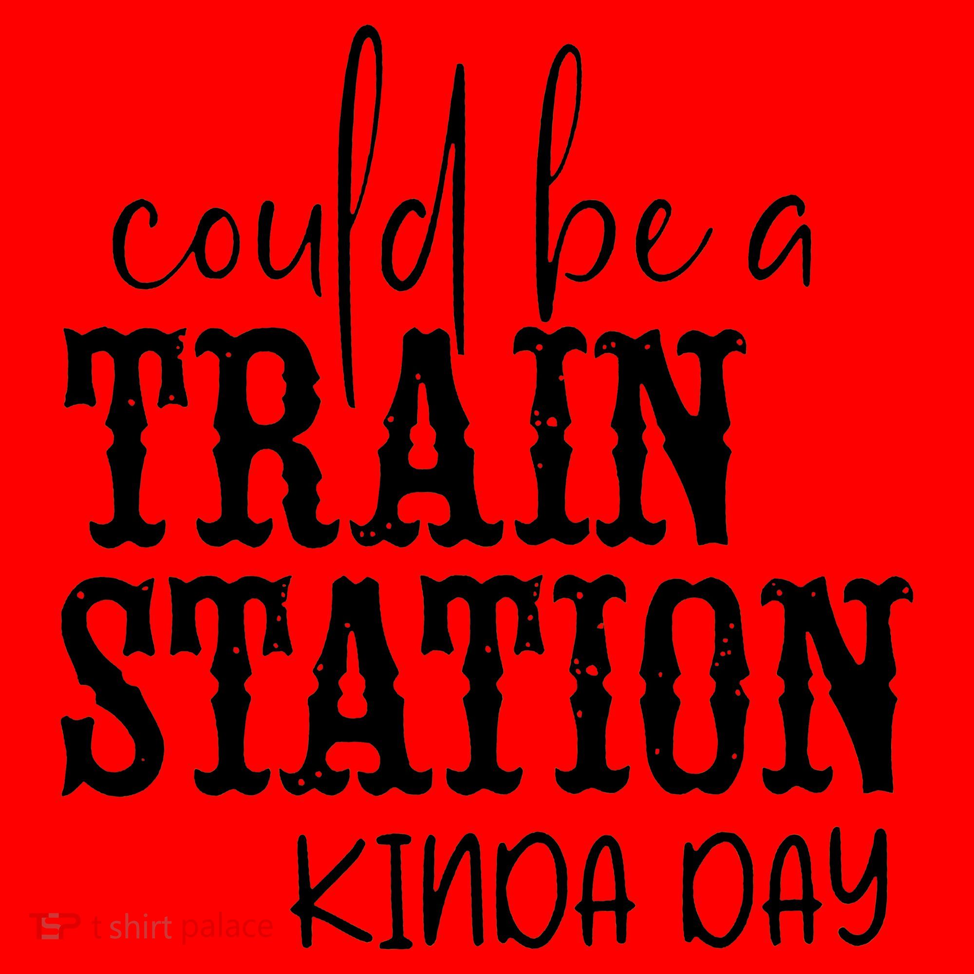 Could Be A Train Station Kinda Day Santa Hat