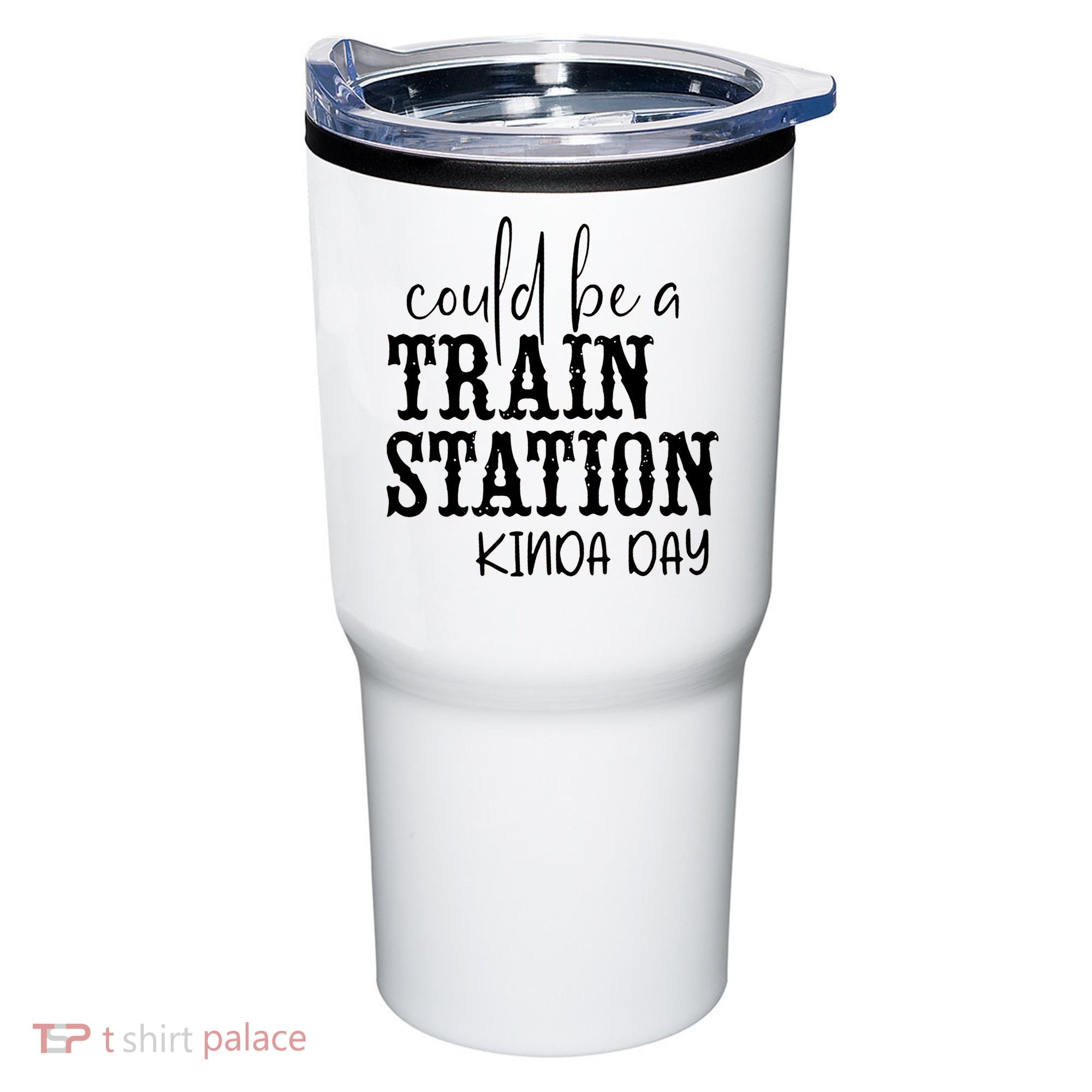 Could Be A Train Station Kinda Day Tumbler
