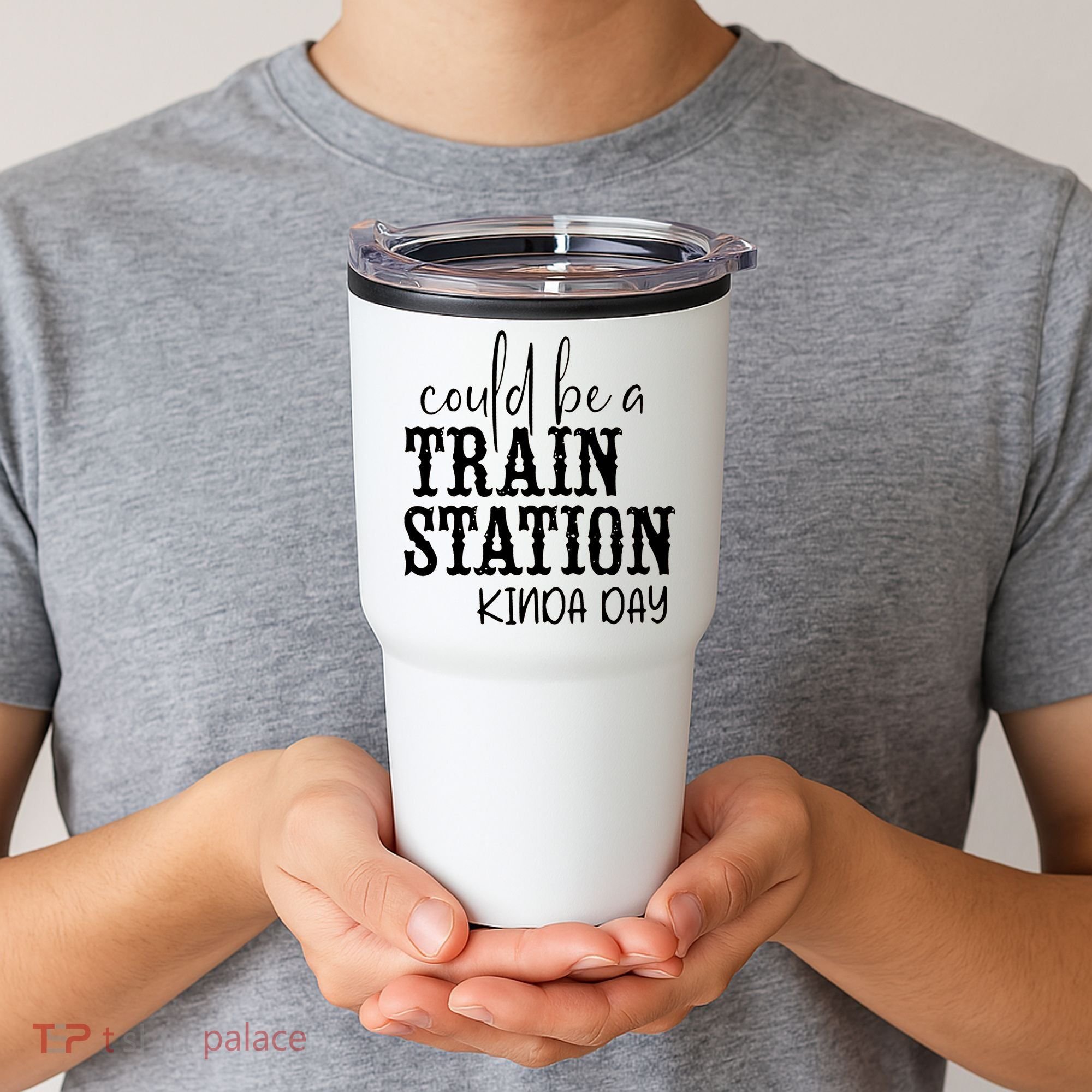 Could Be A Train Station Kinda Day Tumbler