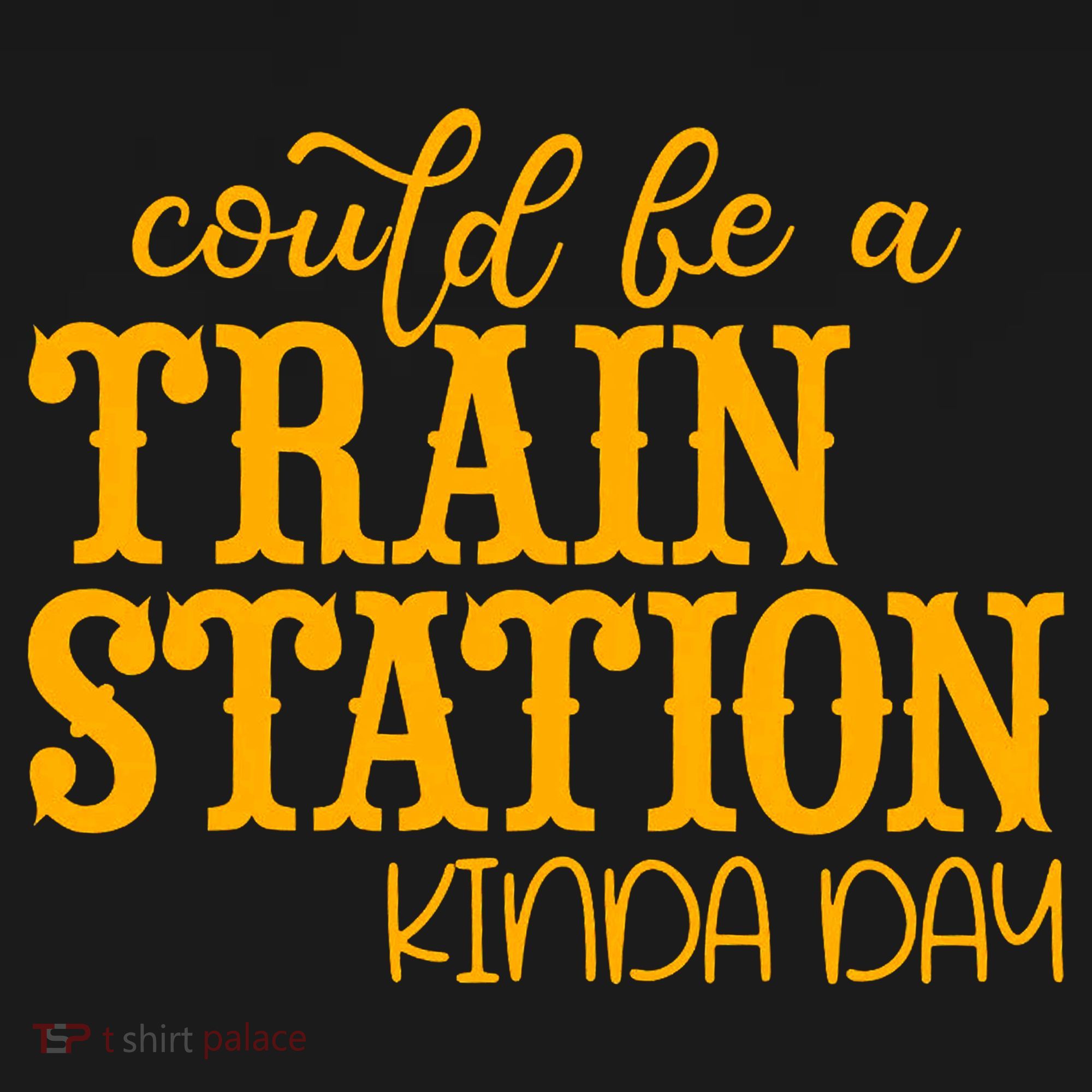 Could Be A Train Station Kinda Day Gift Apron