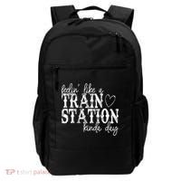 Could Be A Train Station Kinda Day Backpack thumb 0
