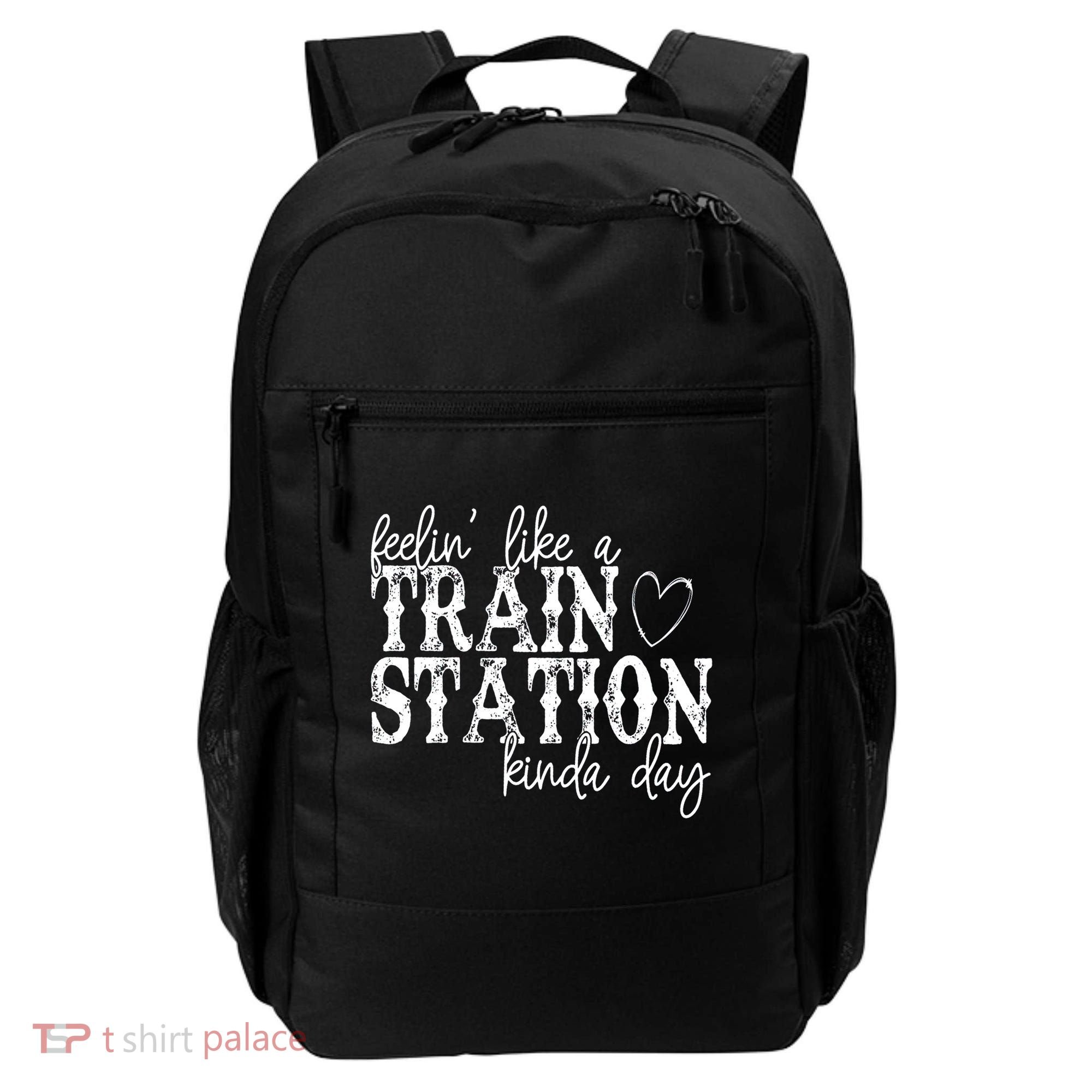 Could Be A Train Station Kinda Day Backpack