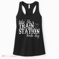 Could Be A Train Station Kinda Day Women's Tank Top thumb 0