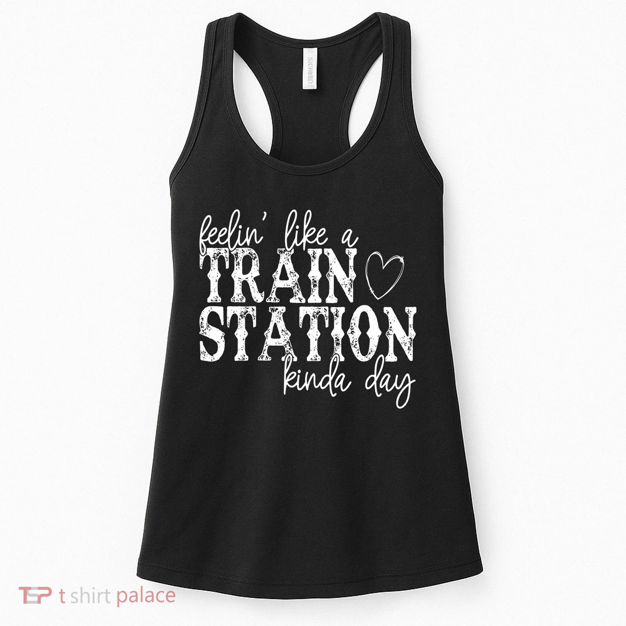 Could Be A Train Station Kinda Day Women's Tank Top