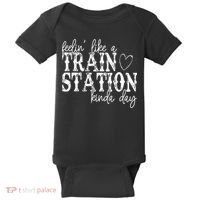 Could Be A Train Station Kinda Day Baby Bodysuit thumb 0