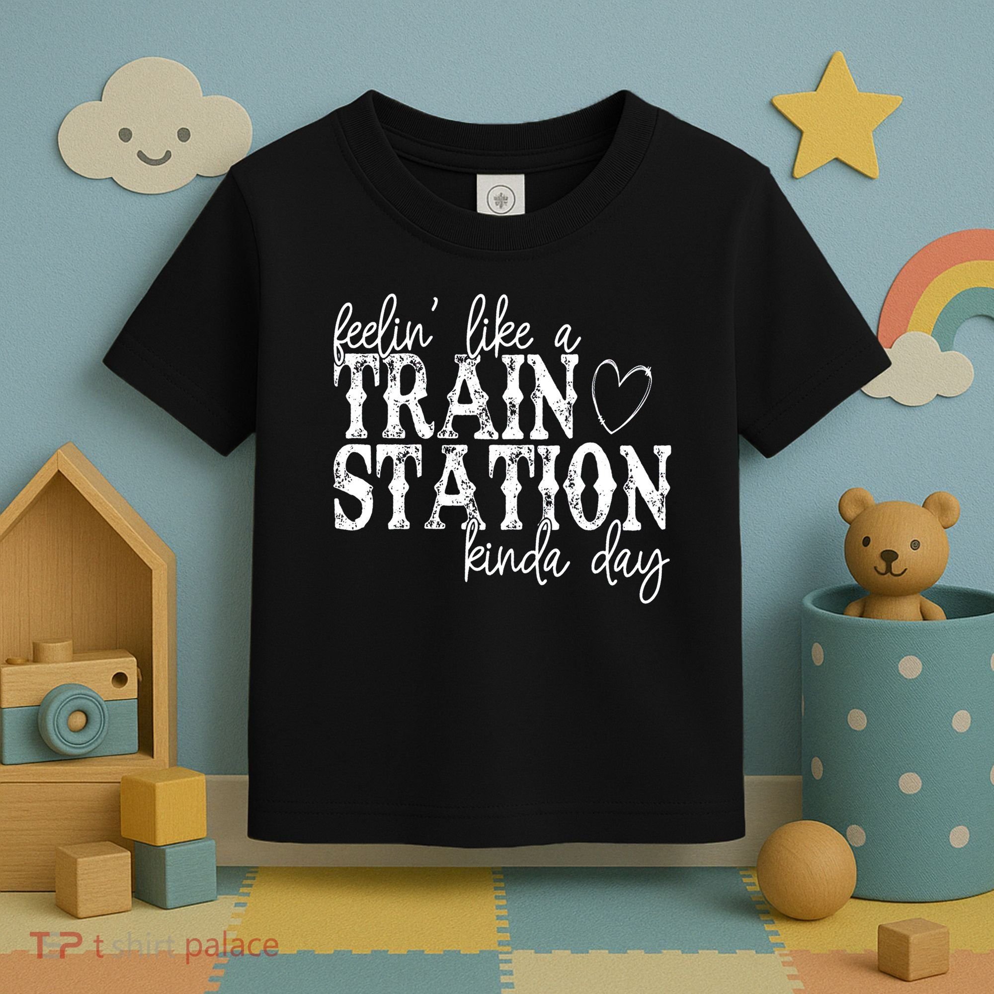 Could Be A Train Station Kinda Day Toddler T-Shirt