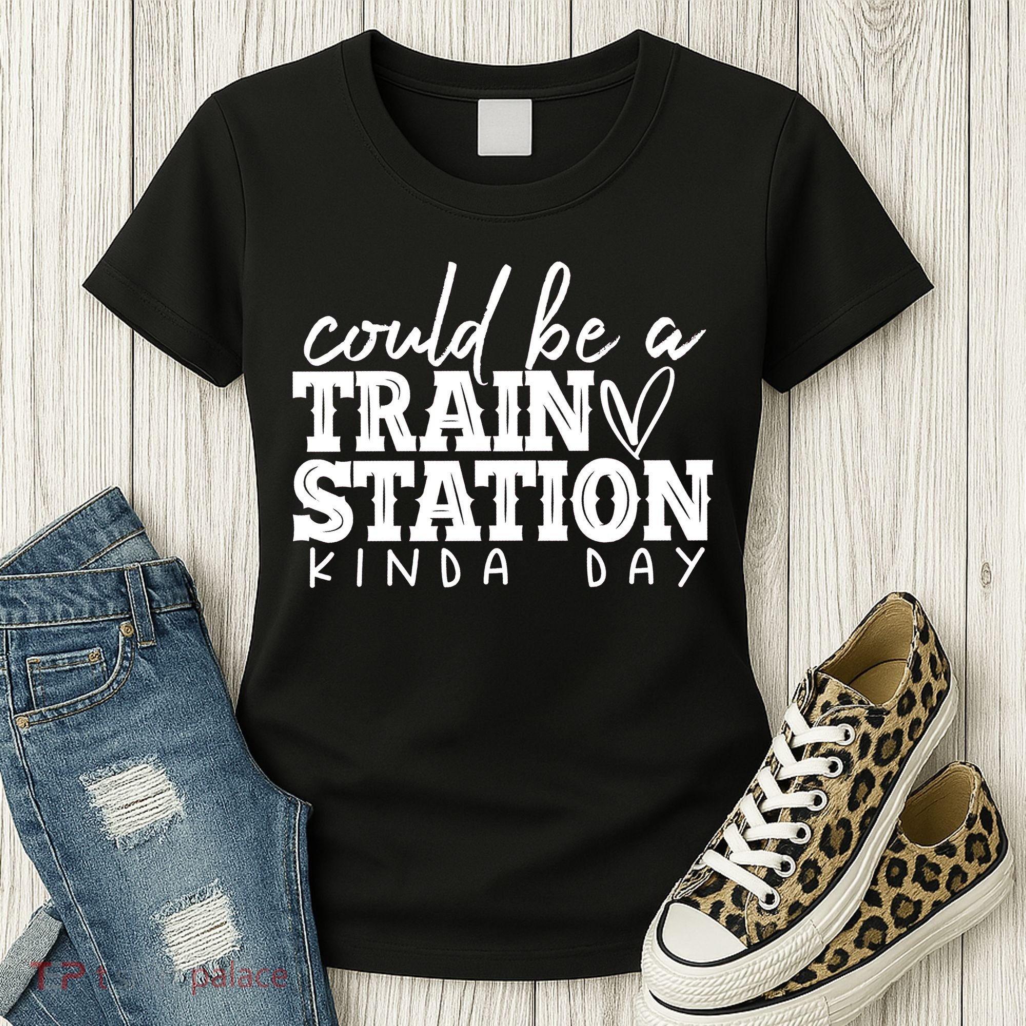 Could Be A Train Station Kinda Day Women's T-Shirt