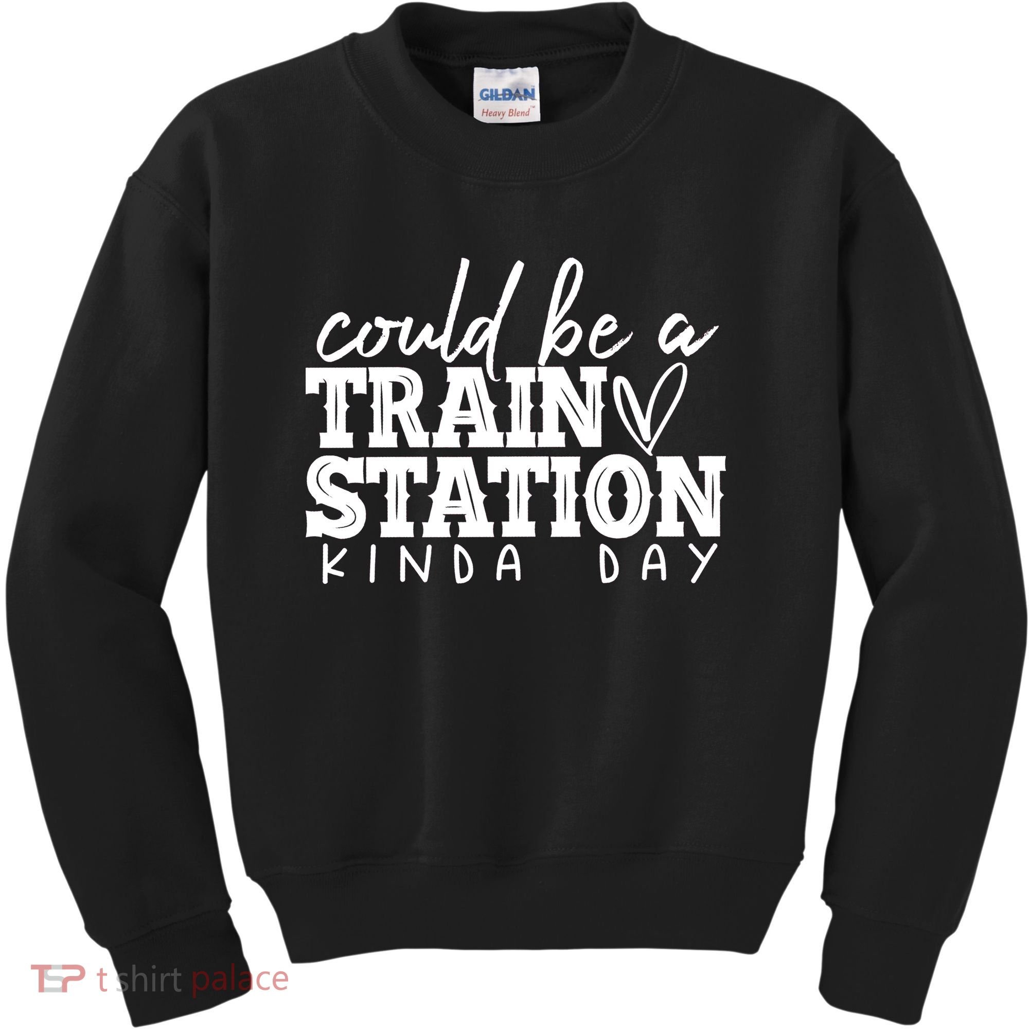 Could Be A Train Station Kinda Day Kids Sweatshirt
