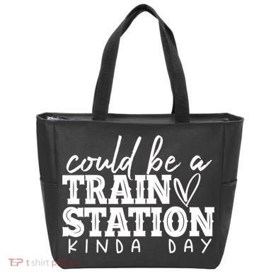 Could Be A Train Station Kinda Day Tote Bag