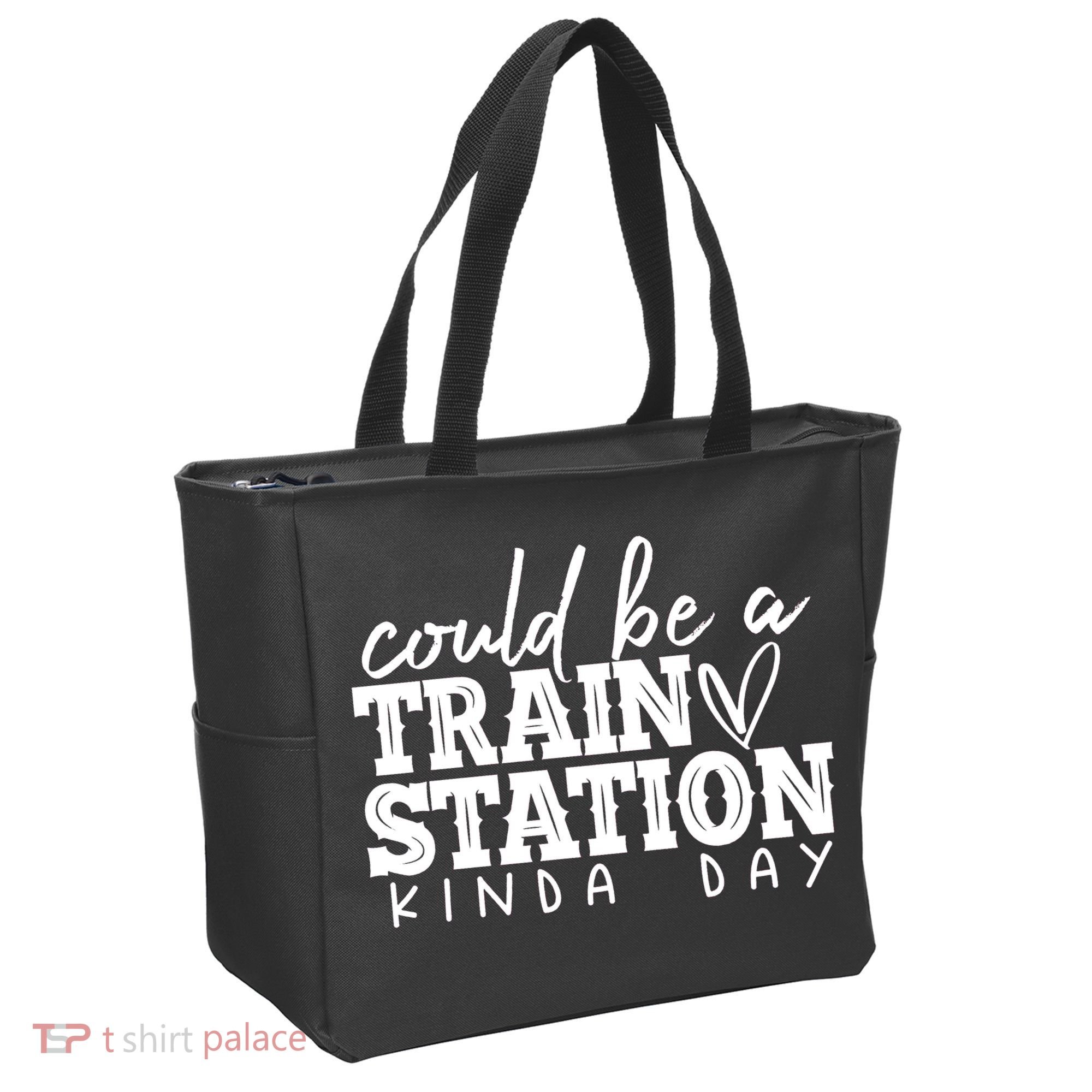 Could Be A Train Station Kinda Day Tote Bag