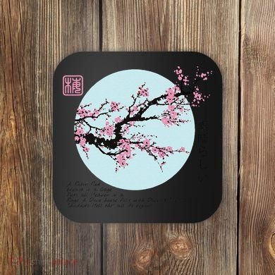 Cherry Blossom Aesthetic Japanese Harajuku Coaster