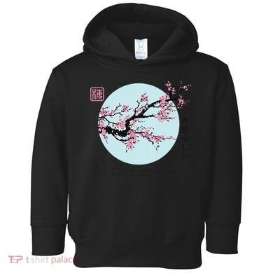 Cherry Blossom Aesthetic Japanese Harajuku Toddler Hoodie