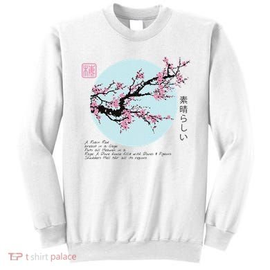 Cherry Blossom Aesthetic Japanese Harajuku Sweatshirt