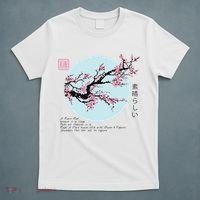 Cherry Blossom Aesthetic Japanese Harajuku T-Shirt thumb 5