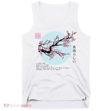 Cherry Blossom Aesthetic Japanese Harajuku Tank Top