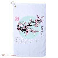 Cherry Blossom Aesthetic Japanese Harajuku Golf Towel thumb 0