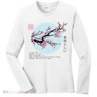 Cherry Blossom Aesthetic Japanese Harajuku Women's Long Sleeve Shirt thumb 0