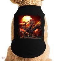 Comic Book Action Hero Movie Trex Dinosaur Doggie Tank thumb 0