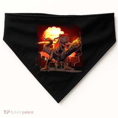 Comic Book Action Hero Movie Trex Dinosaur USA-Made Doggie Bandana