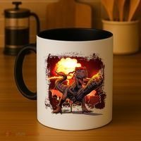 Comic Book Action Hero Movie Trex Dinosaur Coffee Mug thumb 4