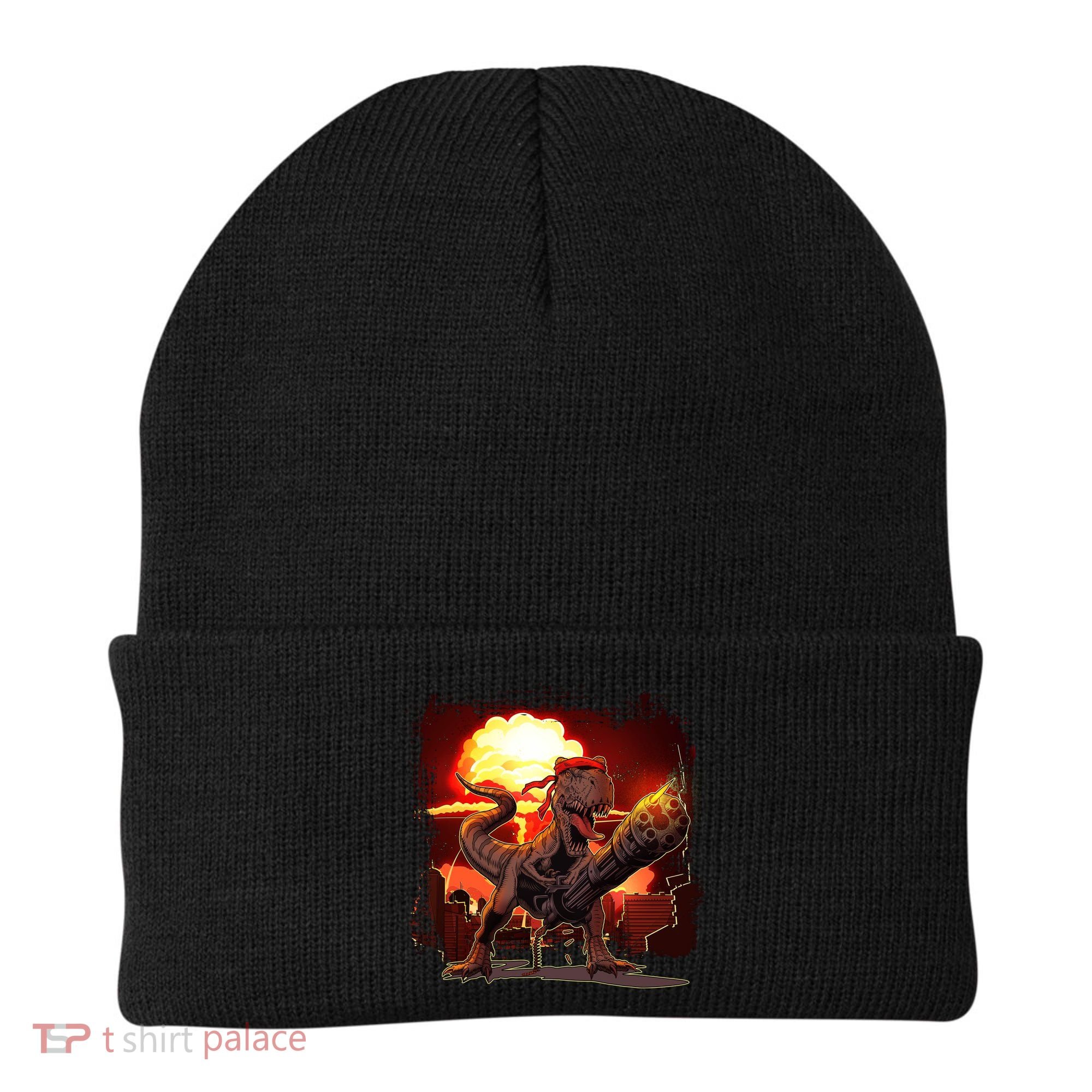 Comic Book Action Hero Movie Trex Dinosaur Beanie