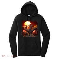 Comic Book Action Hero Movie Trex Dinosaur Women's Hoodie thumb 0