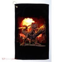 Comic Book Action Hero Movie Trex Dinosaur Golf Towel thumb 0