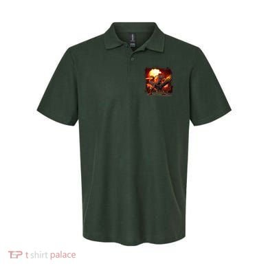 Comic Book Action Hero Movie Trex Dinosaur Polo