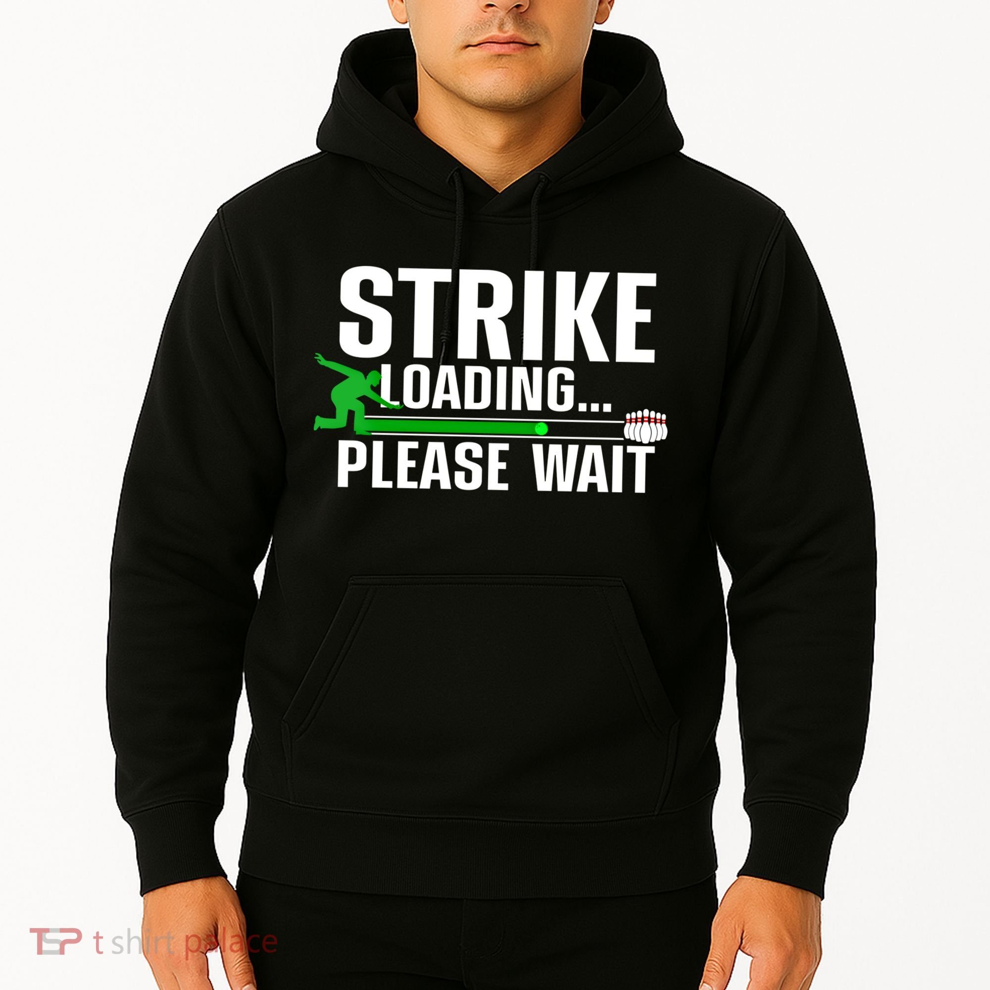 Cool Bowling Art Bowler Bowling Player Gift Hoodie