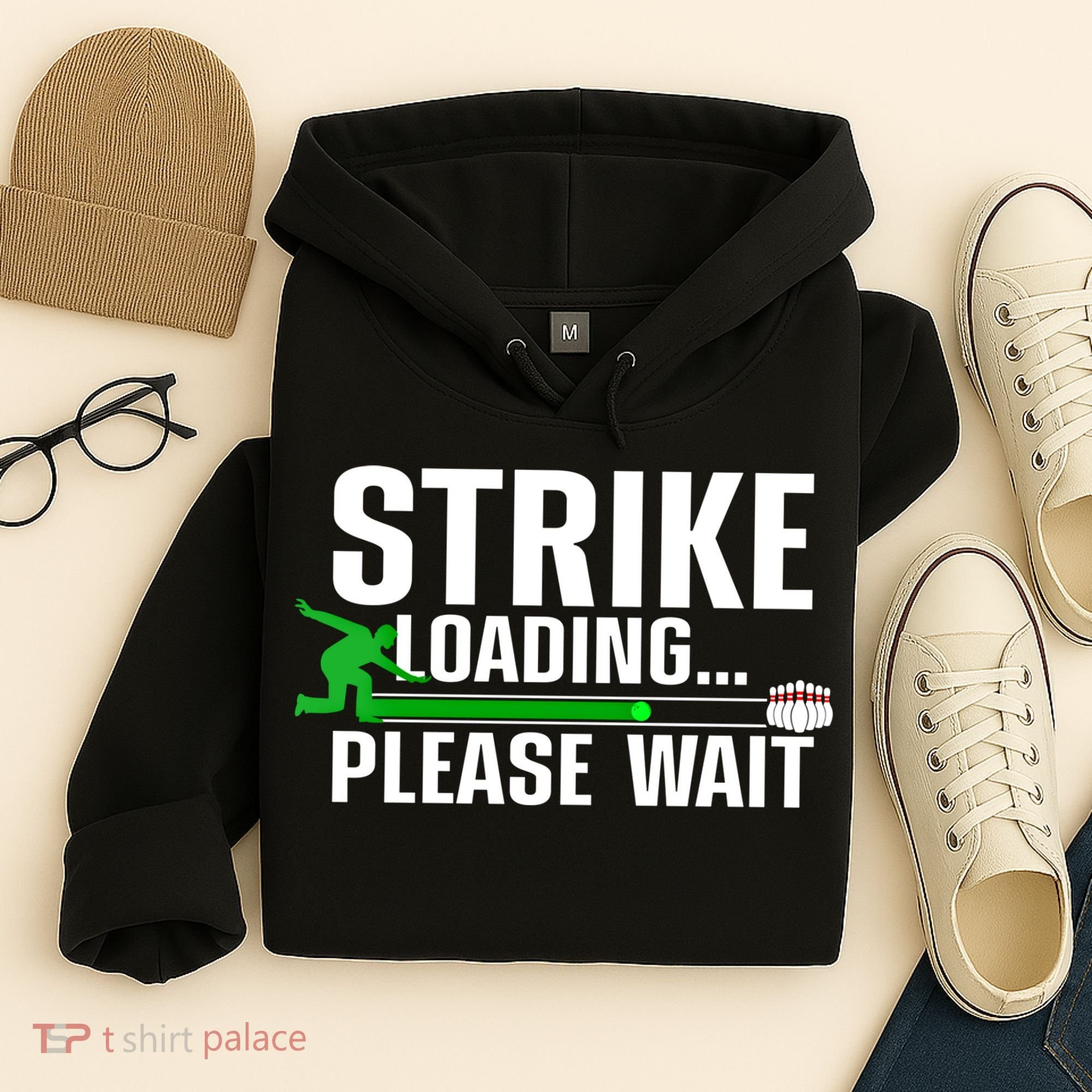Cool Bowling Art Bowler Bowling Player Gift Hoodie