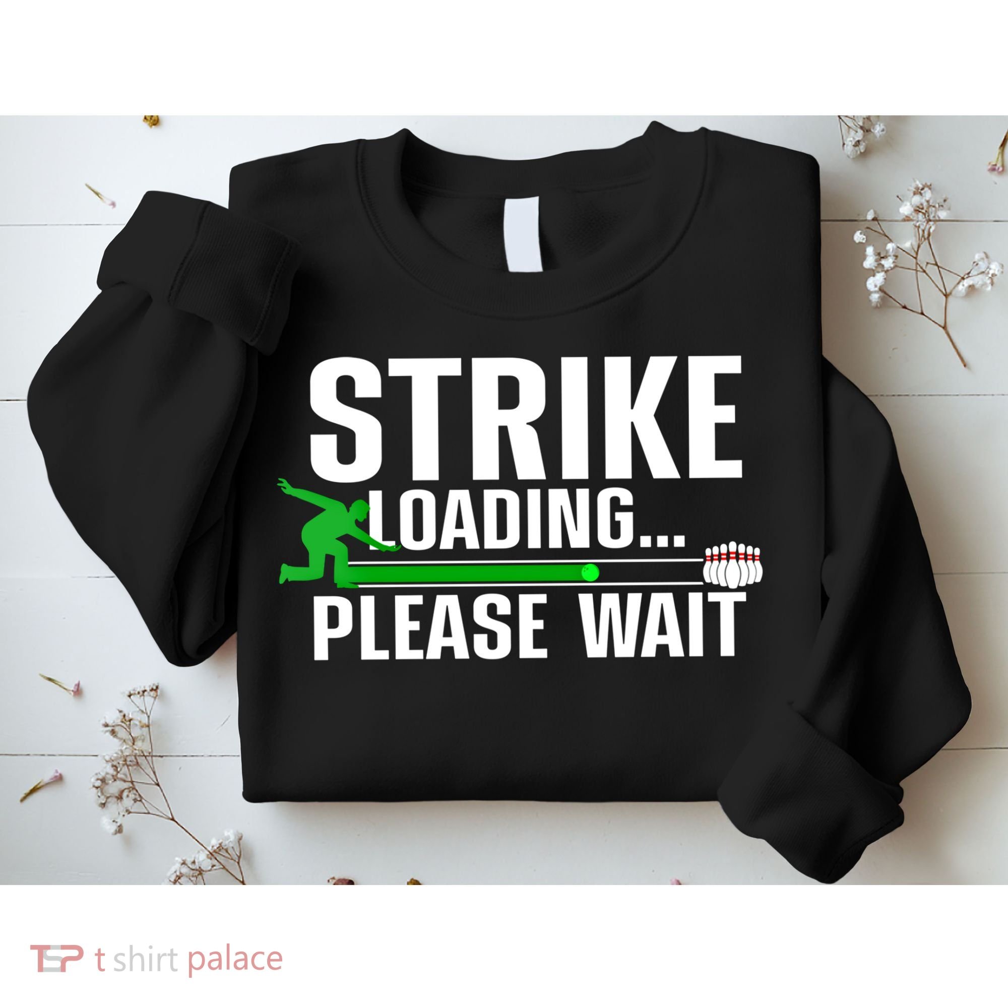 Cool Bowling Art Bowler Bowling Player Gift Sweatshirt