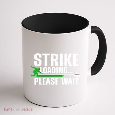 Cool Bowling Art Bowler Bowling Player Gift Coffee Mug back